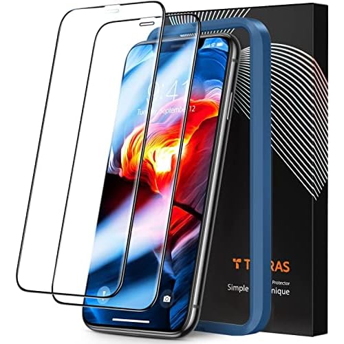 TORRAS for iPhone 17 Pro Privacy Screen Protector [25° Anti Spy] [Military-Grade 9H+ Aerospace Tempered Glass] Anti-Scratch Full Coverage Fit Privacy Screen Protector 17 Pro 6.3" 2-Pack 17 P