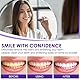 3 Stück Zahnaufhellung Stift, Lila Teeth Whitening Essence Pen, Zähne Aufhellen Flecken Entfernen, Schnelles Bleaching Zähne Anwendungen, Schonend Zahnaufhellung zu Hause