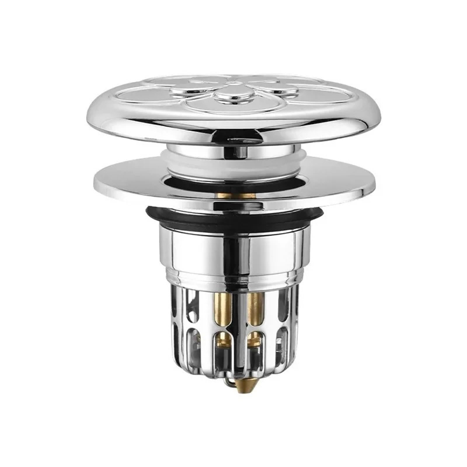 Basin Pop-up Drain Filter Bathroom Shower Sink Plug Wash Hair Strainer Kitchen Bathtub Stopper For Bathtub