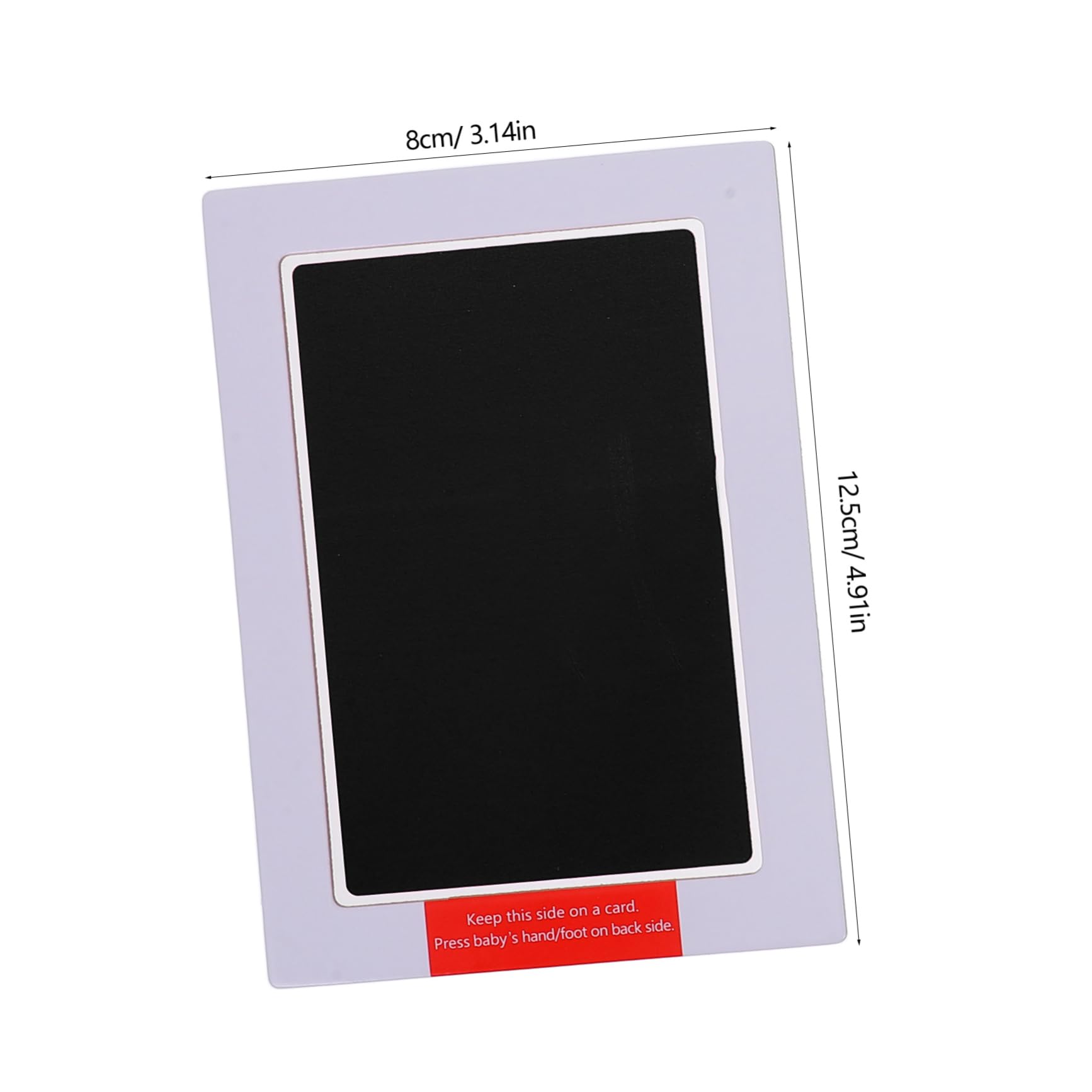 ULDIGI Baby Handprint Kit 1 Set Inkless Handprint Printing Table Washable Baby Footprint Kit