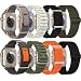 Produktbild Sport Armbands Kompatibel mit Apple Watch Ultra 2/Ultra Armbands 49mm 45mm 44mm 42mm Herren Damen - Alpine Loop+Trail Loop+Ocean Sport Armbänder für iWatch Ultra 2, iWatch Ultra Series SE 9/8/7/6/5/4