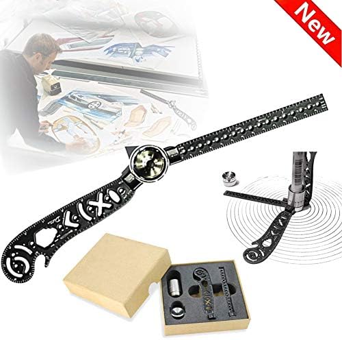Magcon Tool Multi-Function Drawing Ruler for Notepad Designers Artists Architects Student