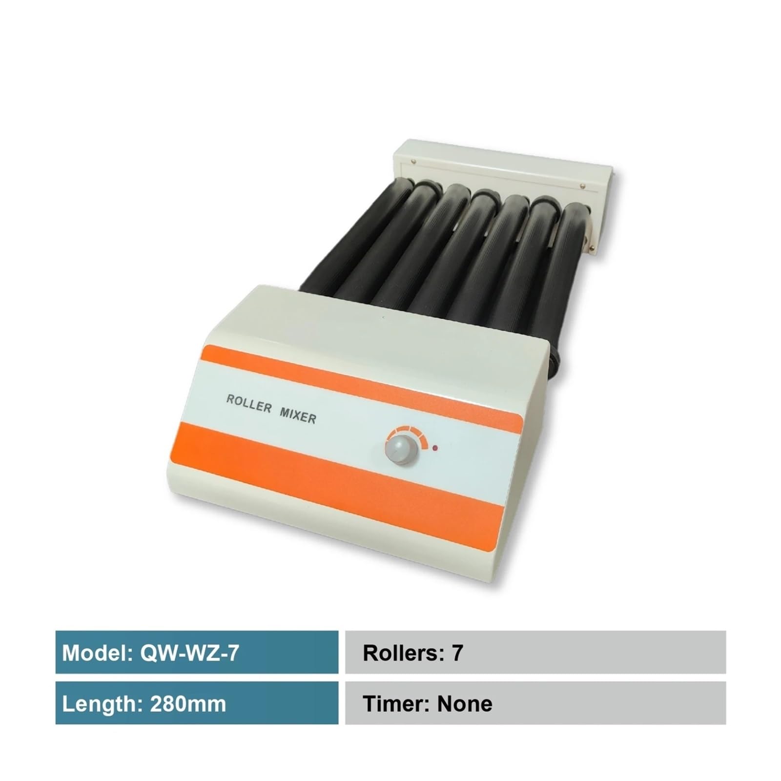 Laborzentrifuge, QW-GZ-5T Digitaler Röhrchenmischer Mit Timer, Labor-Blutröhrchenmischer, 5-Walzen-Design, 110 U/min, For Hybridisierungsmischung