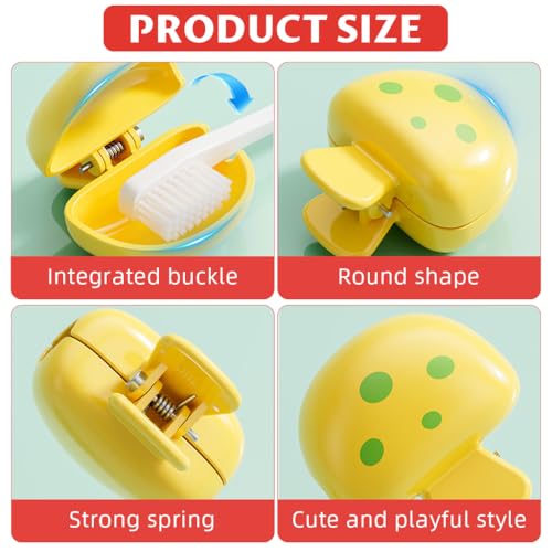 Image of HASTHIP Toothbrush Cover Case (3 Pack), Brush Cover Case for Travel & Home, Protects Bristles, Hygienic & Durable Cap Set for Adults & Teens, Fits Most Toothbrushes, Easy to Use
