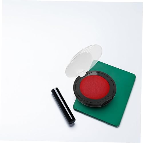 Miniatura 6 de Almohadilla de huellas dactilares Almohadilla de sello de huella digital sin tinta para Notary Black Roller Fingerprint