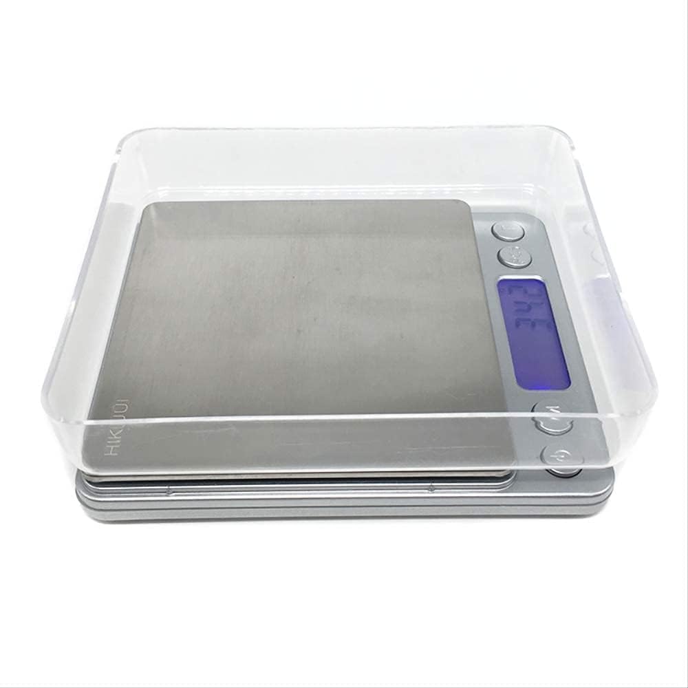 Báscula electrónica de Alimentos de fábrica, báscula electrónica Digital de precisión, Peso de Bolsillo USB, balanza Dorada, báscula de Paleta for Cocina(2kg/0.1g)