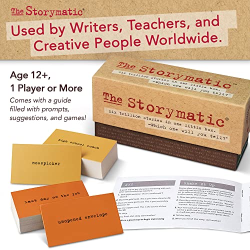 The Storymatic Classic – Creative Writing Prompts And Story Games – Storyteller Cards – Teacher Tool #TOP1