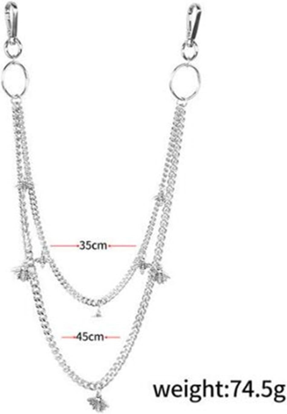 Pants Chain for Men Trousers Chain Personalised Casual Jeans Accessories Waist Goth Accessories