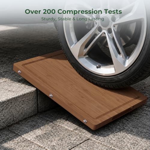 Glue & Formaldehyde-Free，Large Bamboo Cutting Board for Kitchen - image 4