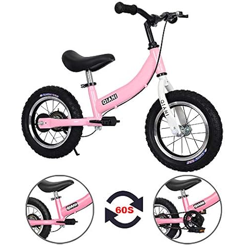 Qiani 2 in 1 Balance Bike for Kids Cover