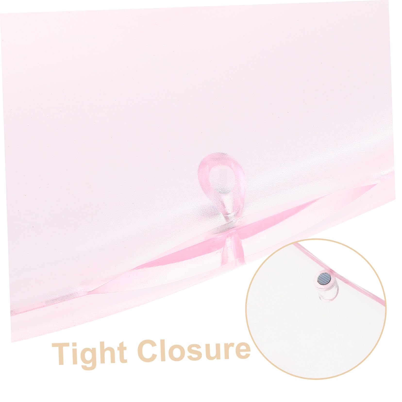 Custodia per Occhiali 10 Pezzi 15, 5x6, 5x3, 5 Cm in Pvc Rosa | Portaocchiali Opaco, Antiurto e Antipolvere, Formato Compatto per Viaggio ed Escursioni, Stile Essenziale