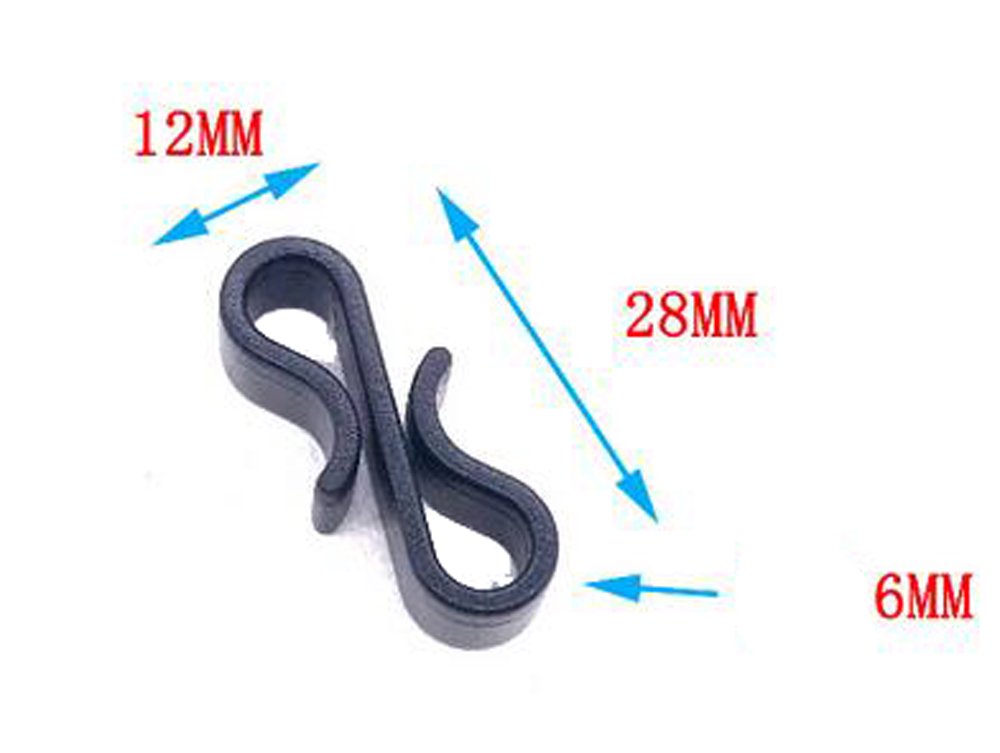 ?Pack of 20?Lighting Outlet Gutter Hang Hooks - Gutter Hooks Plastic S Clip for Christmas Light Clip , Holiday Lighting ,Party Led Icicle Fairy Lights - No need to hammers, nails or sticky pads.