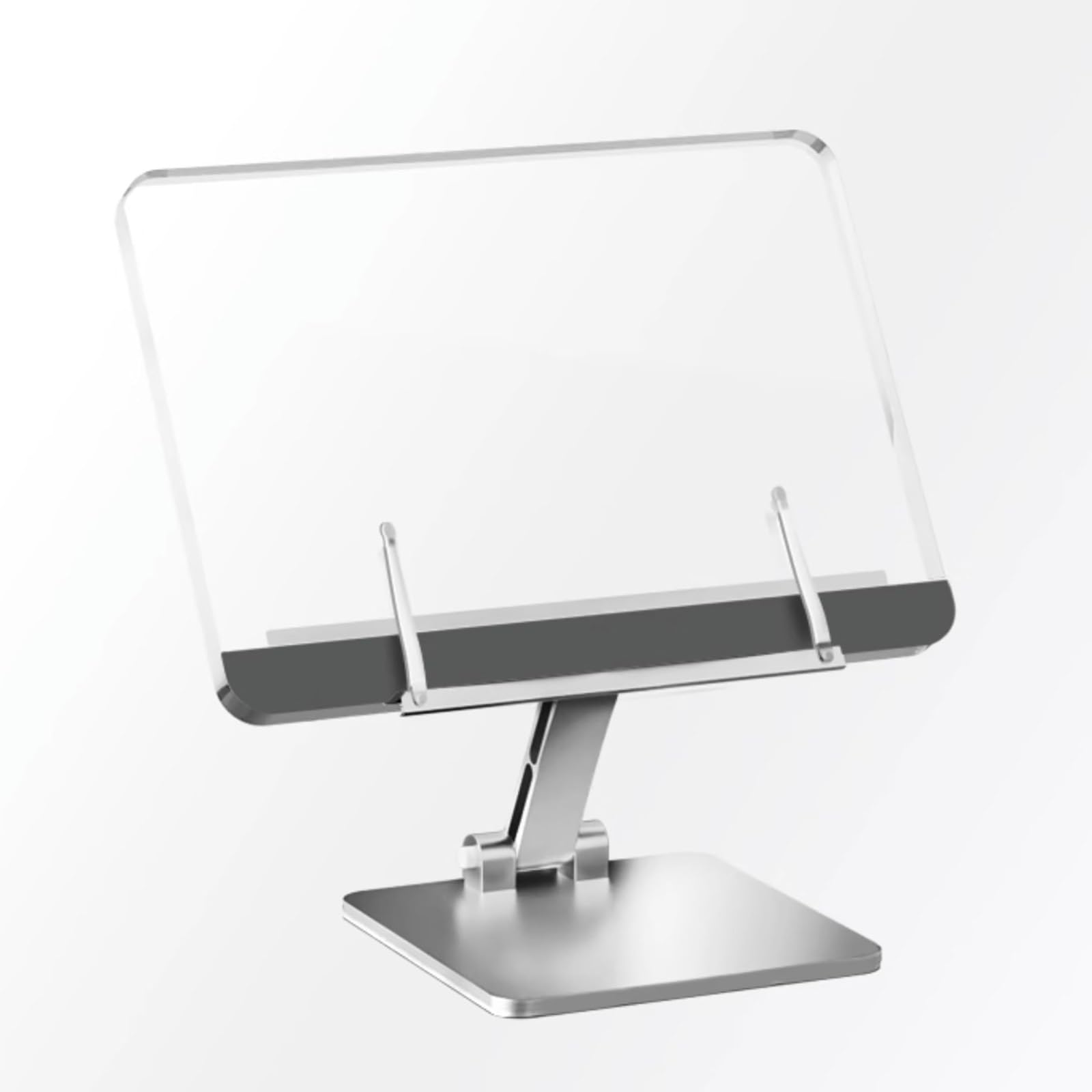 YLLFFLL Upright Stand Book Anti-slip Acrylic Transparently, Foldable & Portable Book Display Stand Holder for Kids/student, Lightweight Reading Rest for Dorm/Home/Study (Size : 36x26cm/14.1x10.2in)