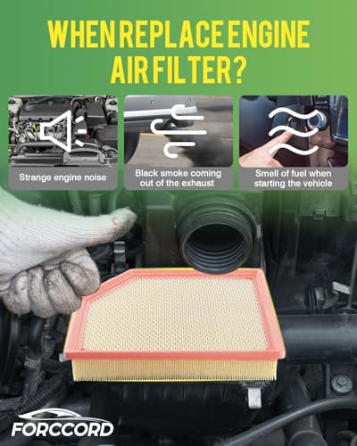 Image of 2-Pack Engine Air Filter Fits for 2023-2025 2026 Chevrolet Colorado GMC Canyon 2.7L Air Filter Replacement 84848112