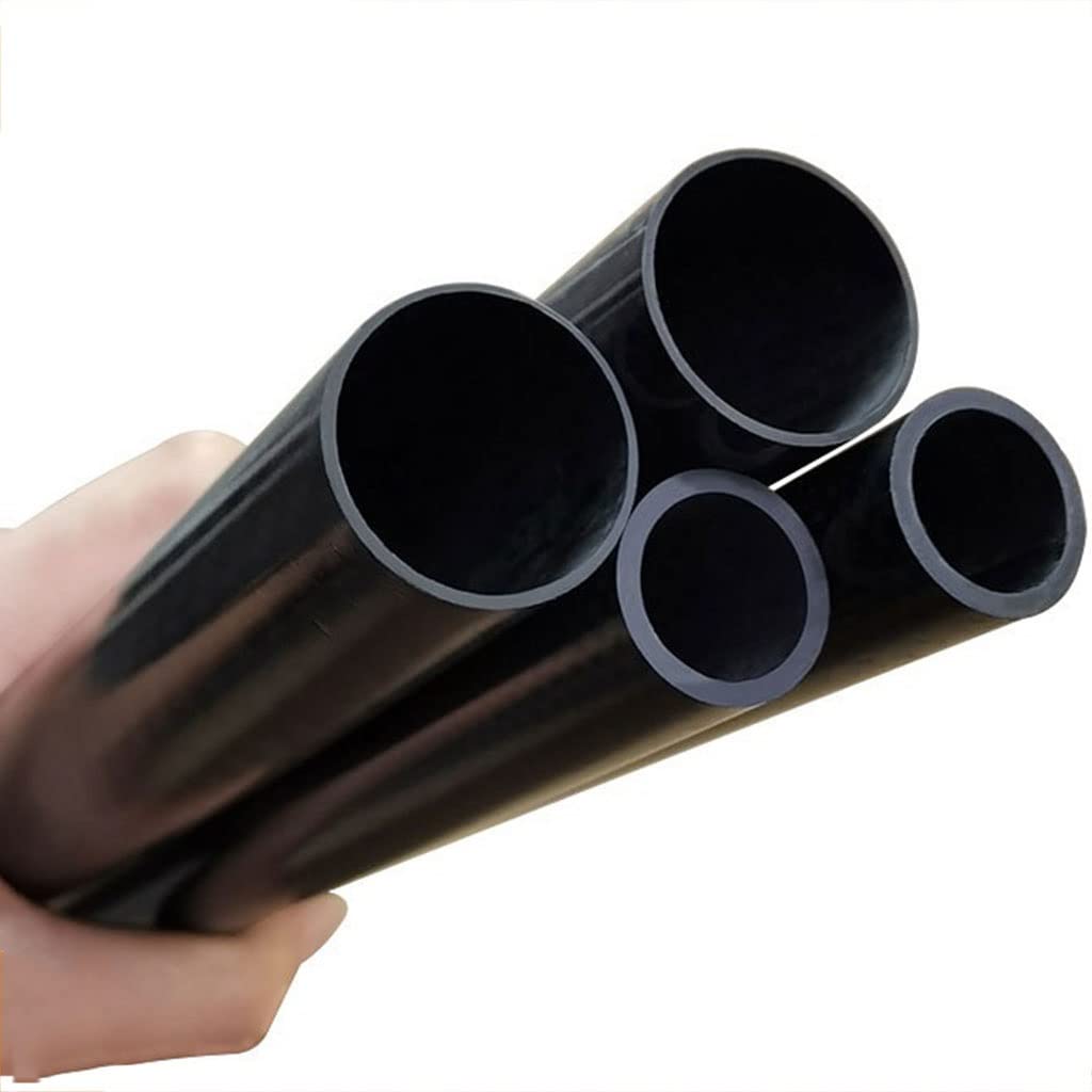 1 Uds. Tubo De Fibra De Carbono 3K, OD 17mm 18mm 19mm 20mm × 500MM Tubo Redondo De Fibra De Carbono Completo For Cometas Y Modelos De Aviones (Color : 19x17x500mm, Size : Twill Glossy)