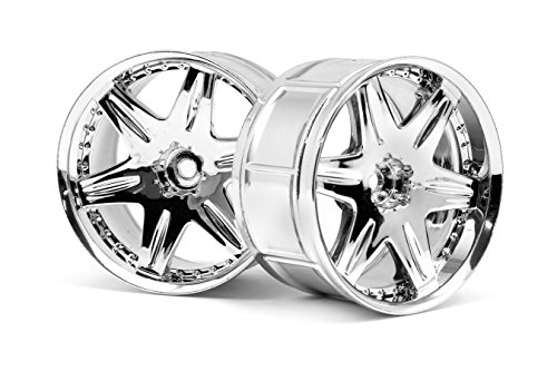 HPI LP35 Llanta Work ls406 Cromo (2 Unidades)