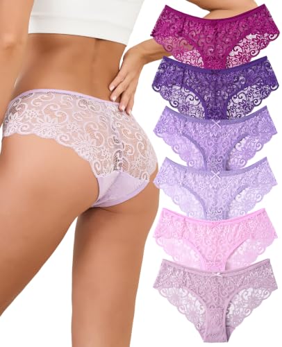Image of Sunm Boutique Sexy Underwear for Women, Cheeky Lace Women's Panties | Breathable Bikini for Ladies