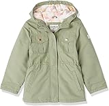OshKosh B'Gosh Toddler/Littile Girls' Midweight Fleece Transitional Jacket, Olive Drab, 12M