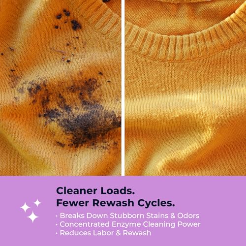 Image of PowerPax 5-in-1 Laundry Detergent Pods - 425 Count, Washer Pods with Stain Remover, Odor Control, Fabric Softener & Color Care for Commercial Laundry - Lavender
