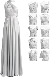 Infinity Dress with Bandeau, Convertible Bridesmaid Dress, Long, Plus Size, Multi-Way Dress, Twist Wrap Dress - Buy now