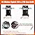 Uniflasy 7642 Grill Igniter Button for Weber Spirit 210 & Spirit 310 Grill Models with Up Front Controls (Model Years 2013 and Newer), Igniter Kit for Models E-210, S-210, E-310, SP-310