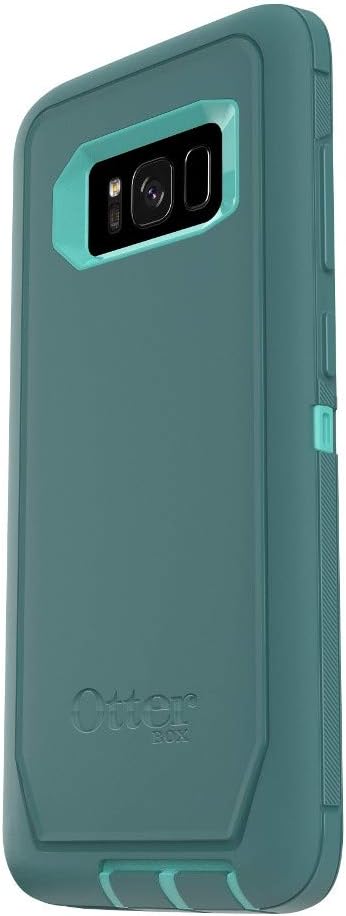 OtterBox Defender Series SCREENLESS Edition for Samsung Galaxy S8 - Frustration Free Packaging - Aqua Mint Way (Aqua Mint/Mountain Range Green)