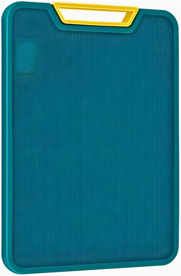 Tábua de Corte Antibacteriana de Polietileno Resistente, Não Mancha e Não Deforma | Ideal para Carnes, Legumes e Cozinha Profissional | Alça Ergonômica, Super Higiênica e Fácil de Limpar - Premium