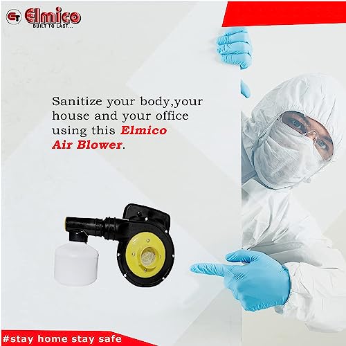 Image of Elmico Industrial Suction air Blower with Vacuum Function and Water Sprayer /100% Copper Armature /