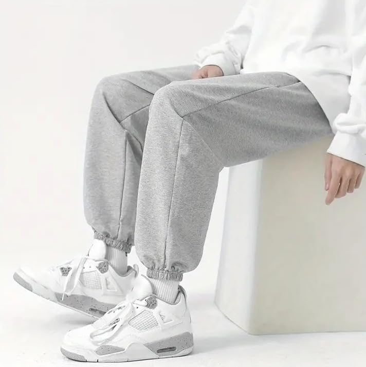 Image of dockstreet Men's Alley Cool Backdoor Series Men's Casual Sweatpants Baggy Jogger Pants ||Drawstring Joggers || 100% Pure Cotton || Breathable Airy for All Seasons