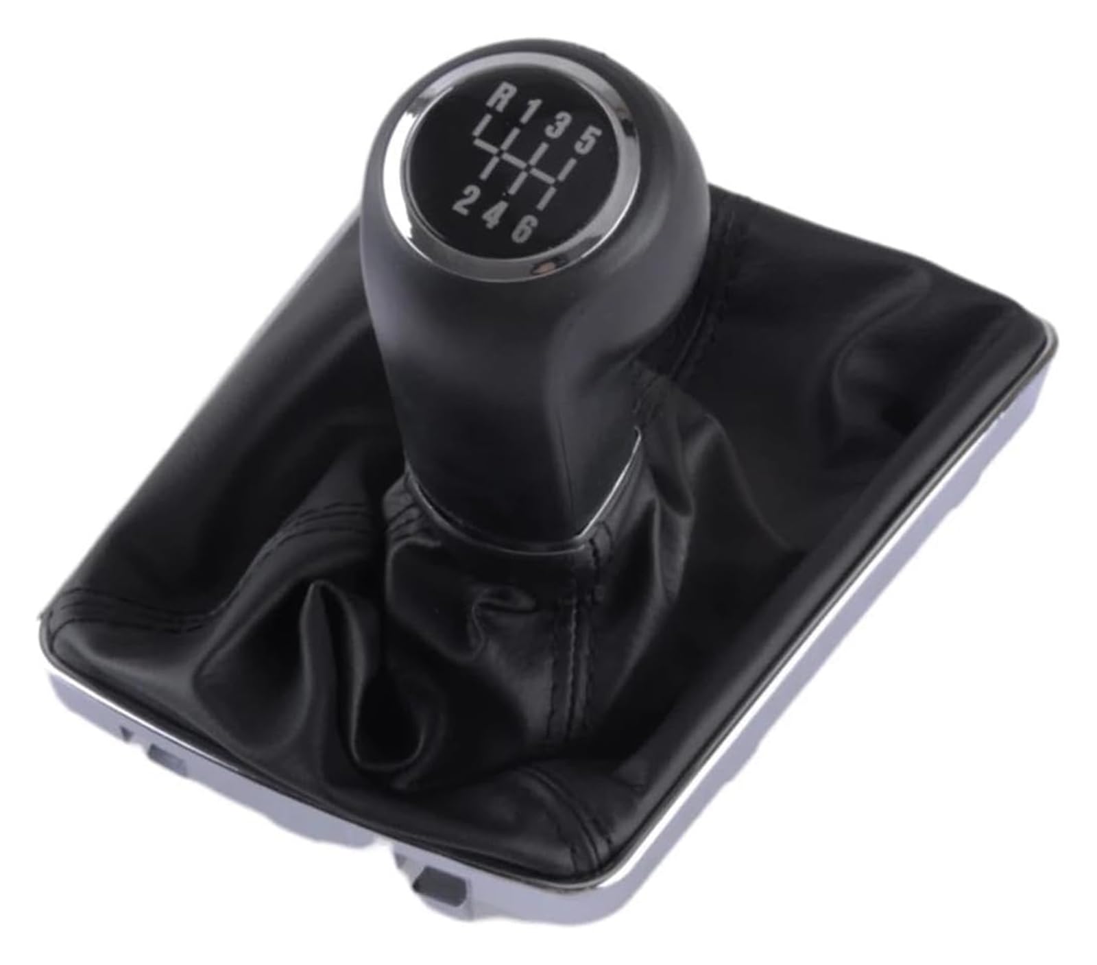 FNCVTM Car Gear Knob for Opel for Vauxhall for Corsa D S07 E X15 Hatchback Van 6 Speed Manual Gear Shift Knob Lever Stick Gaitor Boot