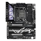 ASUS ROG CROSSHAIR X870E HERO Mainboard Sockel AM5 (AMD, X870E, ATX, Advanced AI PC-ready, 18+2+2 Power Stages, Dynamic OC Switcher, Core Flex, DDR5, Wi-Fi 7, M.2, PCIe 5.0)