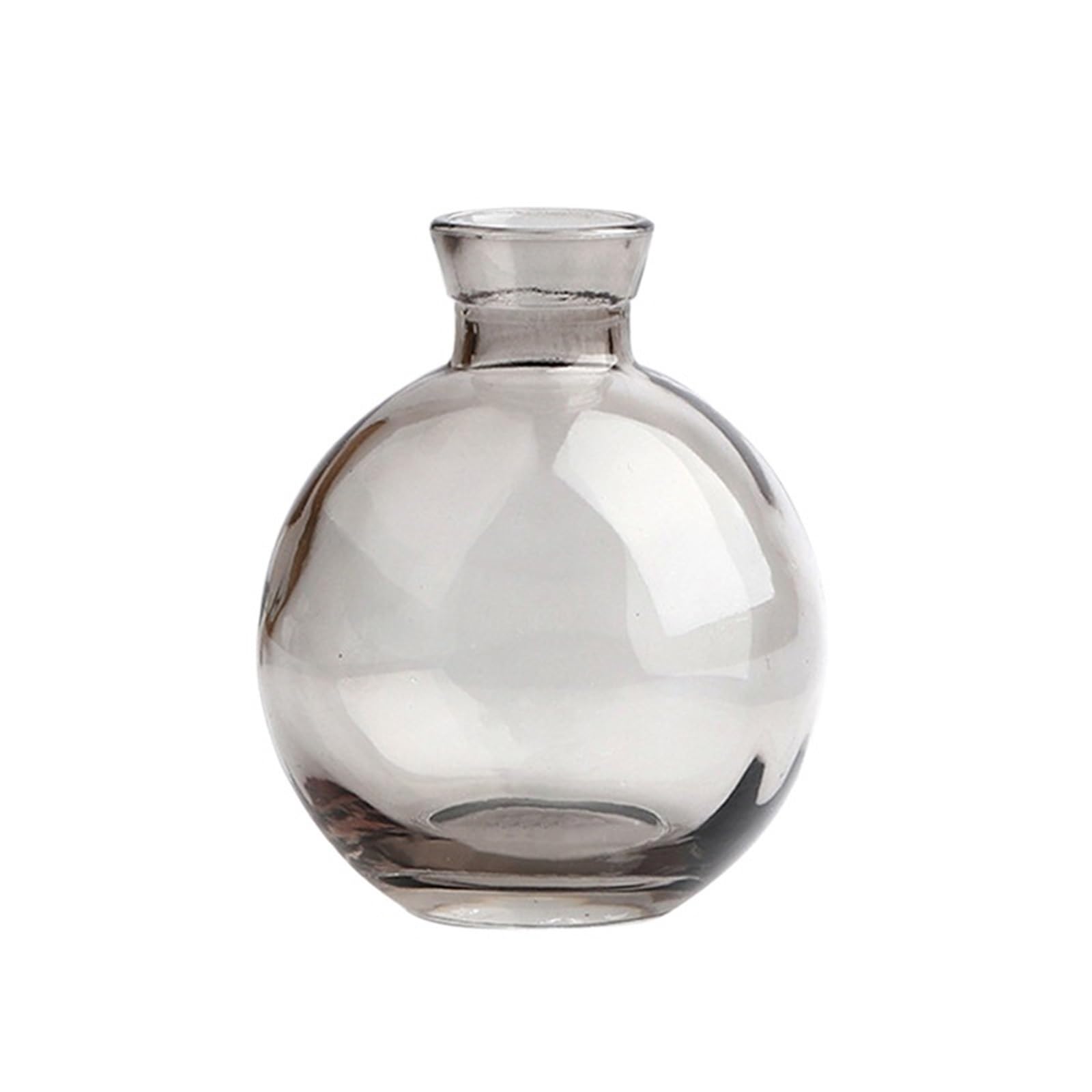 2Pcs Clear Glass Vase Home Decor Flower Arrangement Bud Vases Floral Wedding for Table Decoration