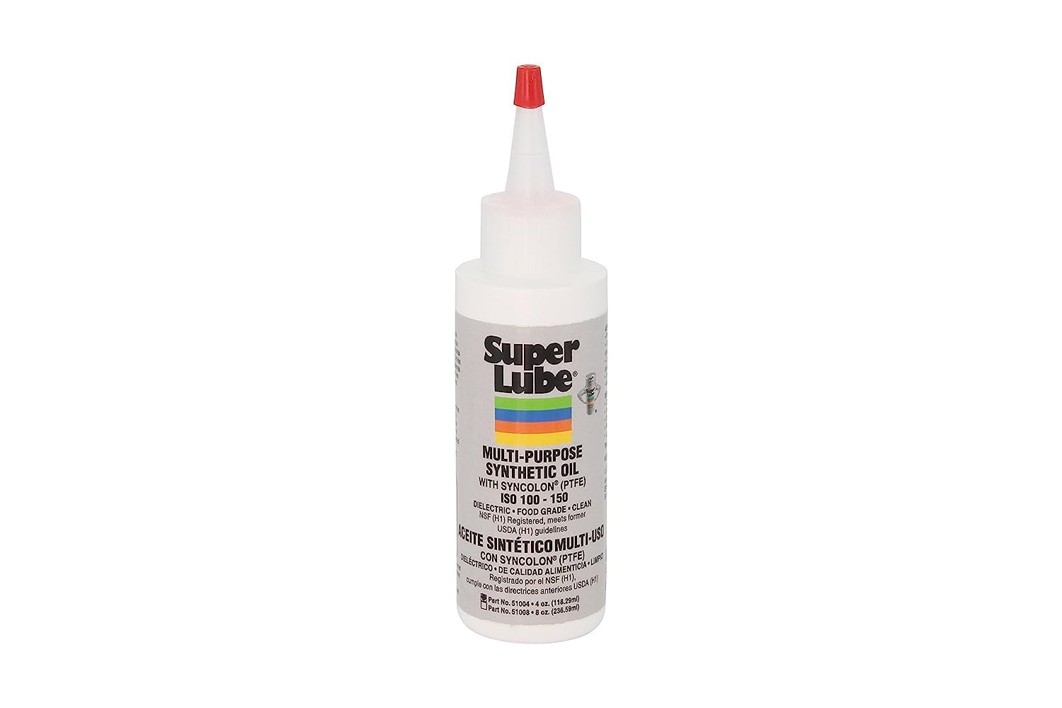 Super Synco Lube 21030 mit Aufsatz + 51004 + 97008 Set, Synthetisches Mehrzweck- & Bremsenfett und Öl mit Syncolon (PTFE)