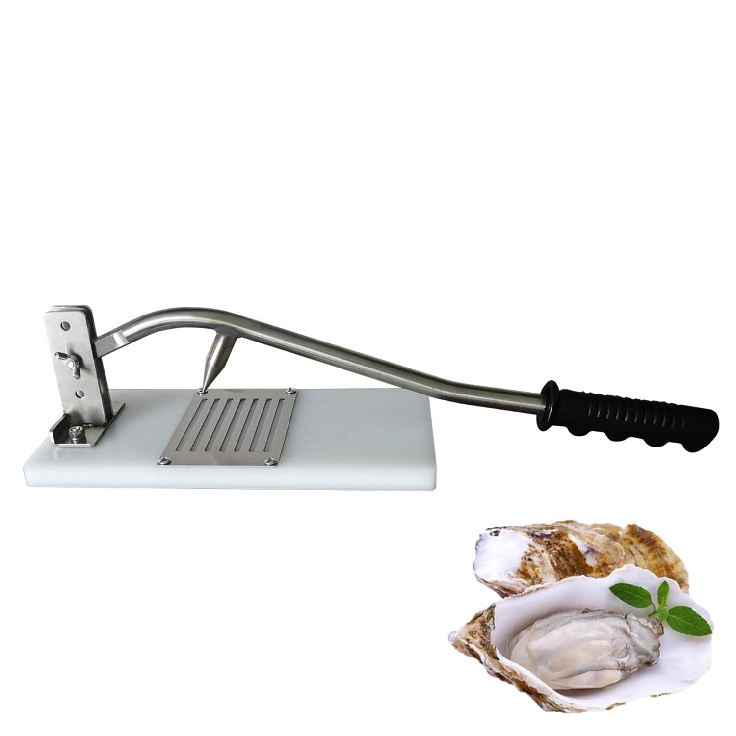 Machine à ouvrir les huîtres en inox 500-800 pièces/h outil écailler palourdes réglable