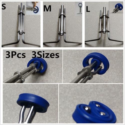 Kit Outils Installation Joints Hydrauliques - 3 Pièces En Acier Inox - Pour Pistons De Cylindre Et Tiges En U - 6