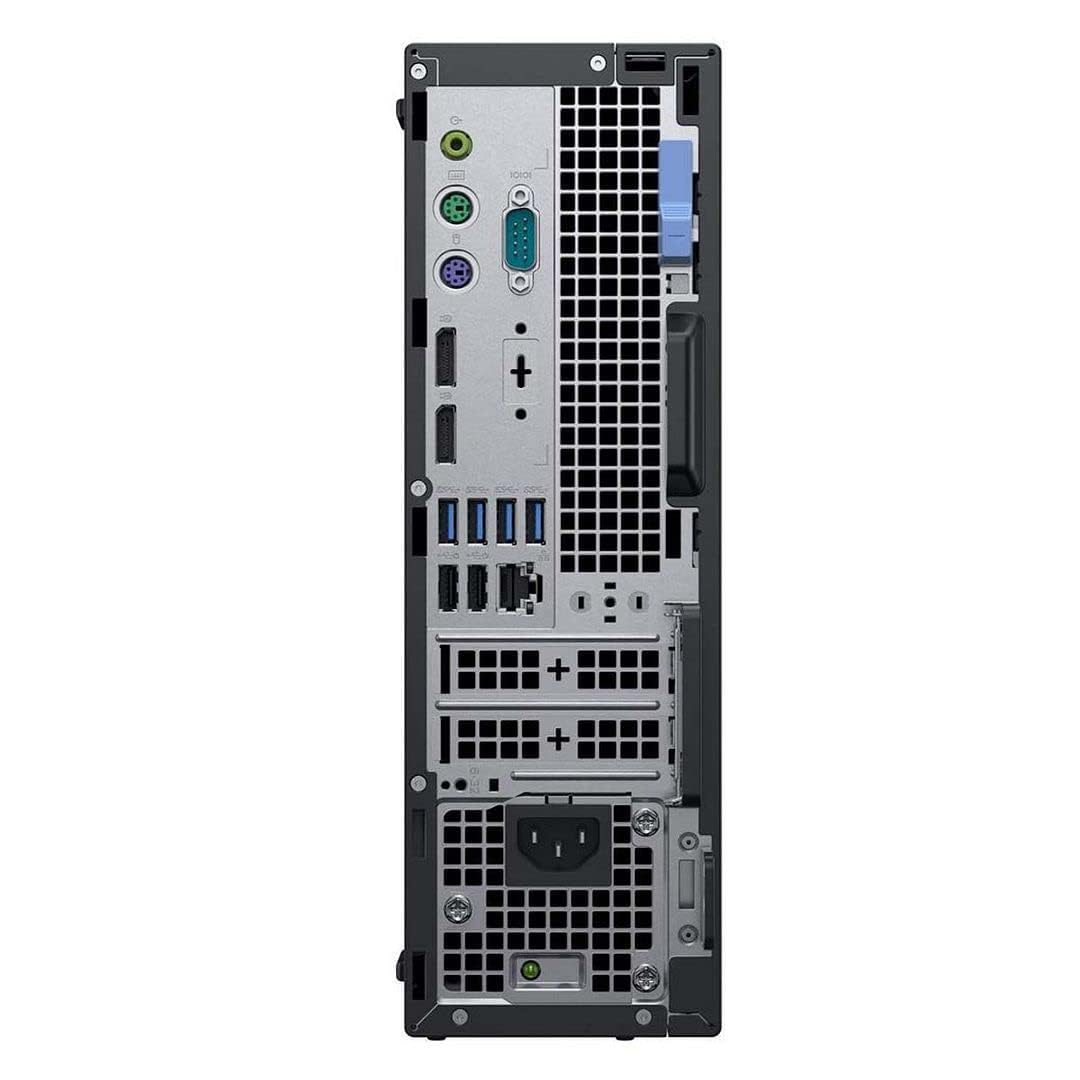 Dell Optiplex 7060 SFF Ordinateur de Bureau, Intel Core i5-8500, 16 Go de RAM, SSD 512 Go, Wi-FI, Bluetooth, Clavier QWERTY Américain, Windows 11 Pro (Reconditionné)