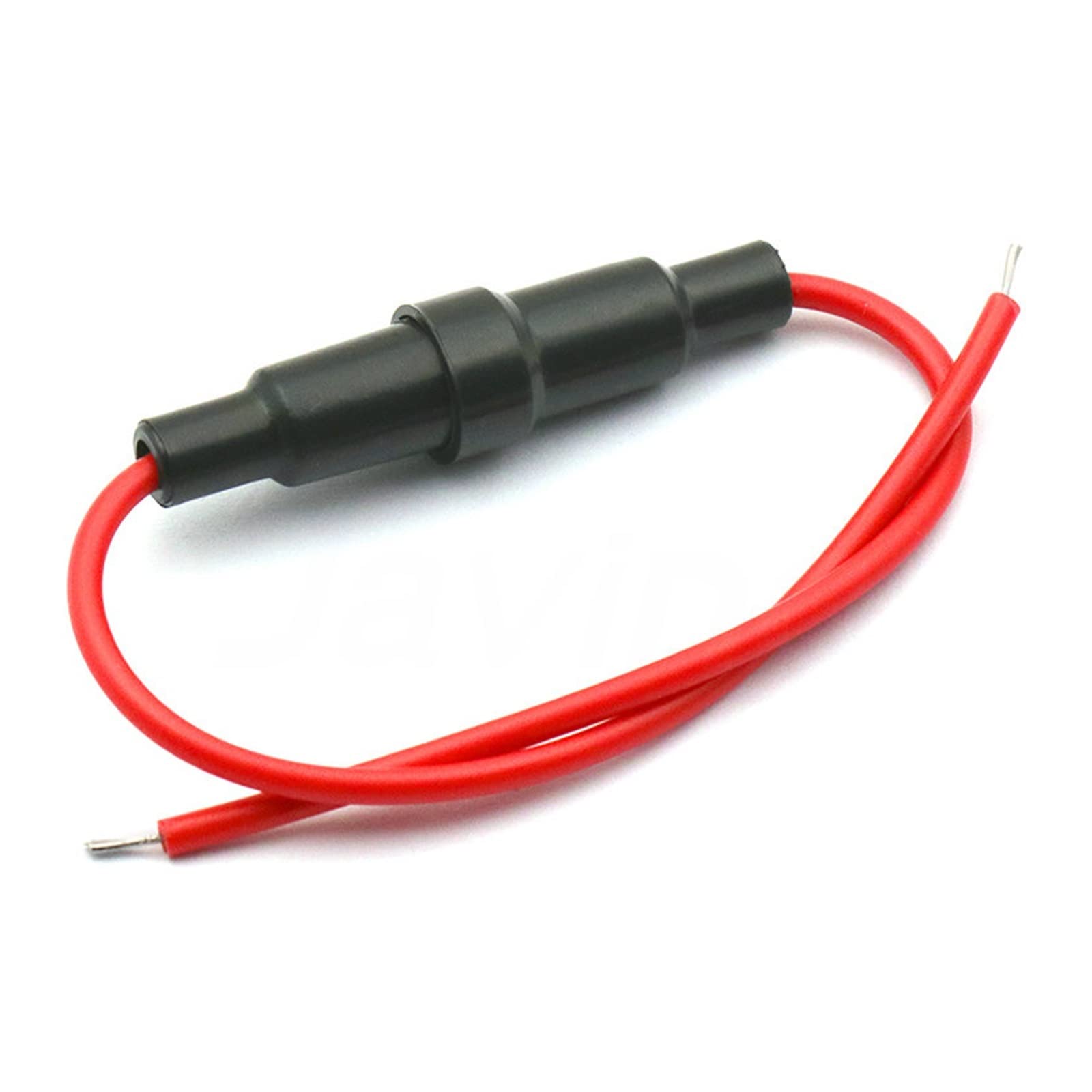 5/10 sztuk 5 x 20 mm / 6 30 mm uchwyt bezpiecznikowy do szkła, typ śruby z przewodem 22 AWG, szklana rura bezpiecznikowa 250 V, obudowa bezpiecznika (10 sztuk, 6 x 30 mm)