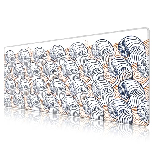 Tapis de souris large LL-COEUR 140x60 pour un bureau design, ordonné et épuré au quotidien