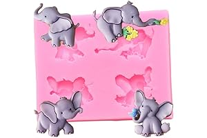 Unleash Your Creativity with Elephant Mold: Perfect for Baby Showers and Beyond!