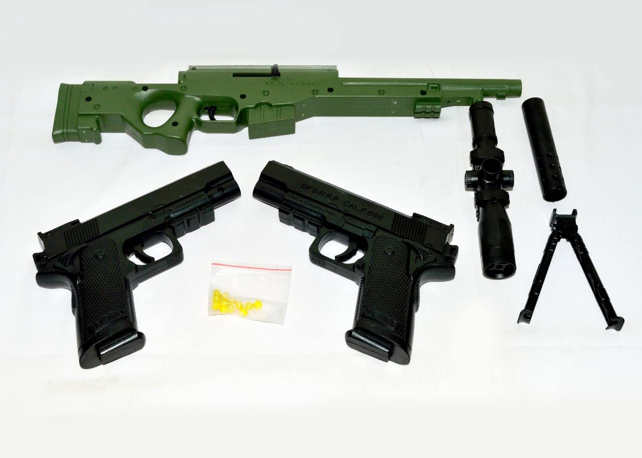 TILLU TIM TIM TOYS MG (Combo of 3) Toy Gun for Kids Boys Birthday Gift Pub-G Gun Toy Pistol Gun Toy Mouser Gun Toy Police Gun Airsoft Gun Toy Revolver Toy Gun (B0B2MZCS21) Amazon Price History, Amazon Price Tracker