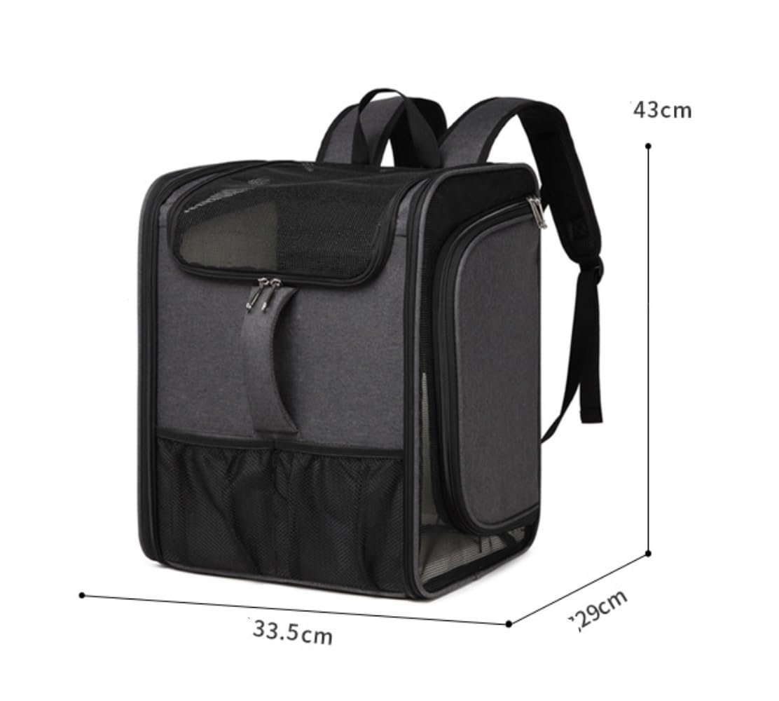 Transportin Gato Perro Transportín Para Mascotas Para Perros Pequeños, Acogedor, Transpirable, Para Cachorros, Gatos, Perros, Mochila, Bolsa De Viaje Al Aire Libre Para Mascotas Transportin Gato Coche