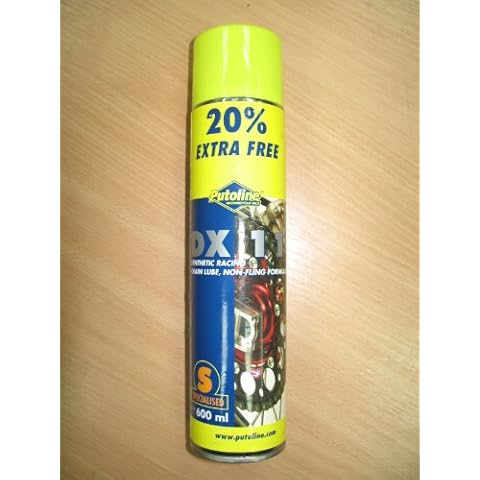 Putoline DX11 Synthetic Chain Lube 600ml 20% Extra FREE! Cover