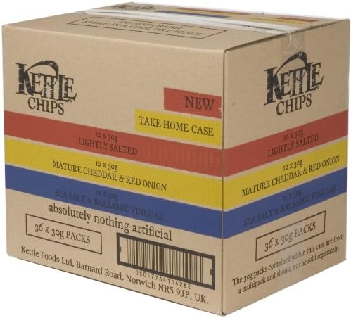 KETTLE Chips Mixed 30 g (Pack of 36)