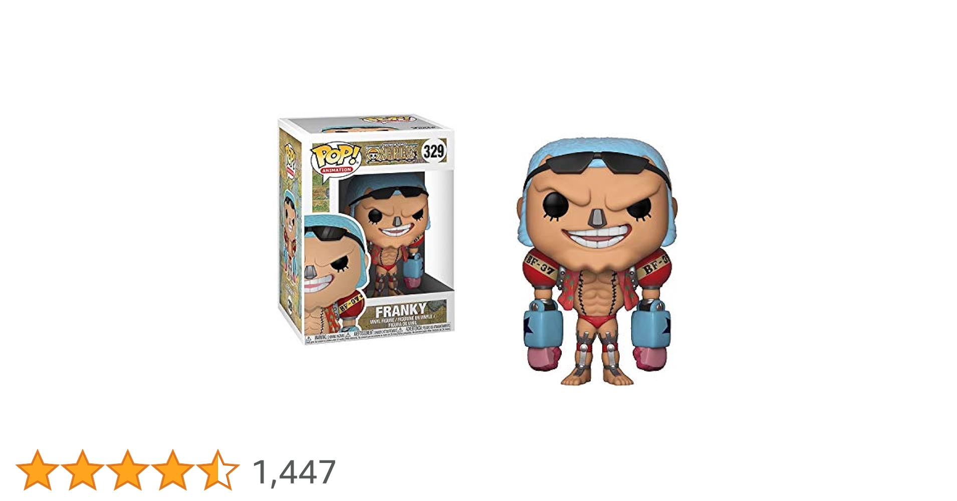 (未使用･未開封品)　Funko - Figurine One Piece - Franky Pop 10cm - 0889698231930 6k88evb One Piece Franky Funko Pop! Vinyl Figure #329
