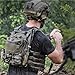 Tactical Vest Backpack Back Panel Style Bag Pouch Hydration Backpack for Hunting(Green)