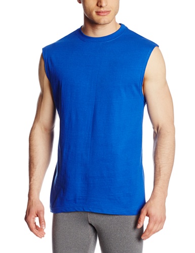 Spalding Men's Basic Cottom Muscle T-Shirt