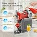 POFABIK Slushie Machine for Home, 88oz No Ice Needed Slushy Machine for Home, 6 Preset Programs Frozen Drink Maker with Recipe LED Display Self-Clean, Slushie Maker for Margaritas, Frappés, Milk Shake