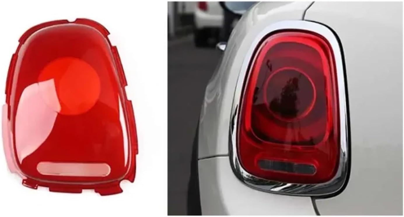 Compatible For BMW MINI One Cooper F55 F56 F57 2014-2021 Rear Taillight Shell Tail Lamp Cover Brake Lights Mask Auto Replacement Parts(1PCS left side)