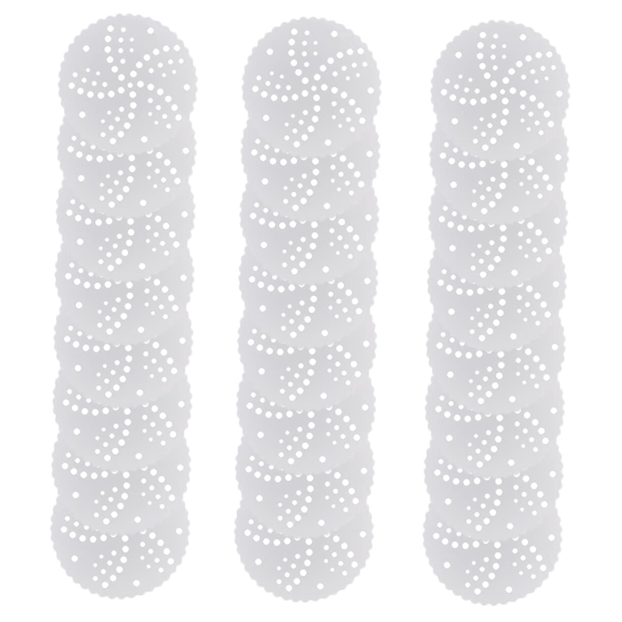 KICHOUSE Gravy Fat Absorbing Paper Parchment Baking Sheets Perforations 500pcs Set