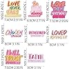 16 PCS Love Never Fails Patches Embroidered Applique Iron on Sew on Patches for Hat DIY Decoration Bags Jackets Backpacks Pants Clothes Jeans Vests Coat Uniforms Dress #1